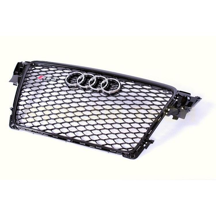 AUDI アウディ B8 8K A4 S4 前期用 RSタイプ ハニカムグリル オール
