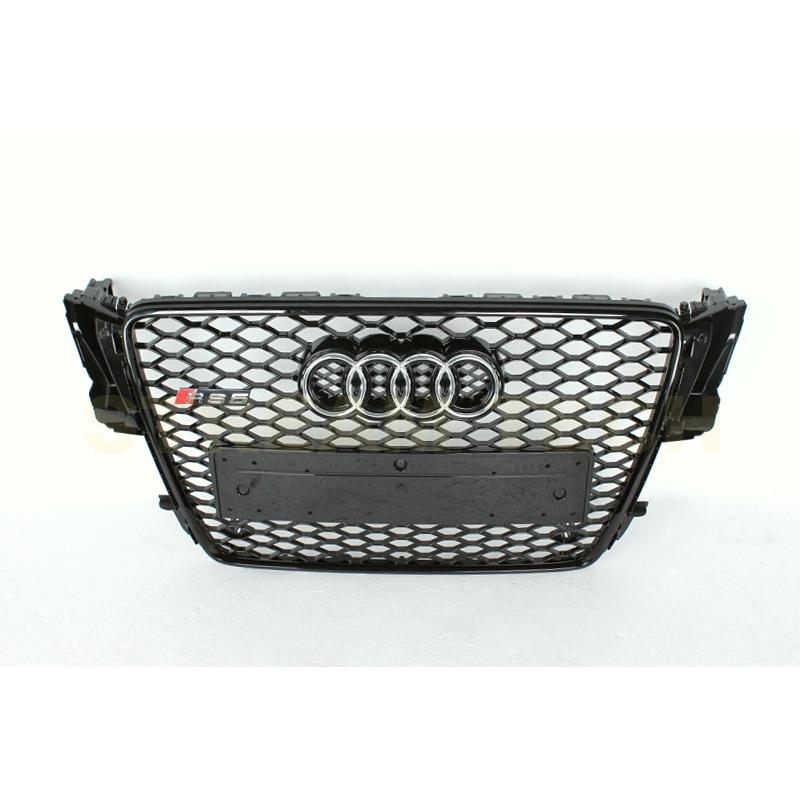 Audi フロントグリル 8K0 853 651 ブラック Genuine Volkswagen Audi - 8K0853651AFCKA - S4 Grille
