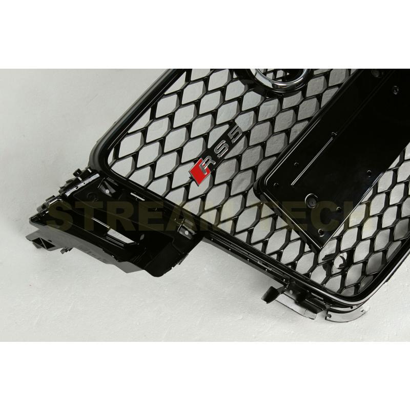 アウディ A5 8T系前期 RS5　グリル AUDI アウディ B8 8T A5 S5 前期用 RSタイプ ハニカムグリル