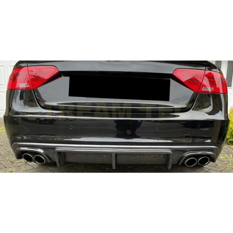 AUDI アウディ B8 8T A5 Sライン S5 後期用 MLデザイン カーボン リア 