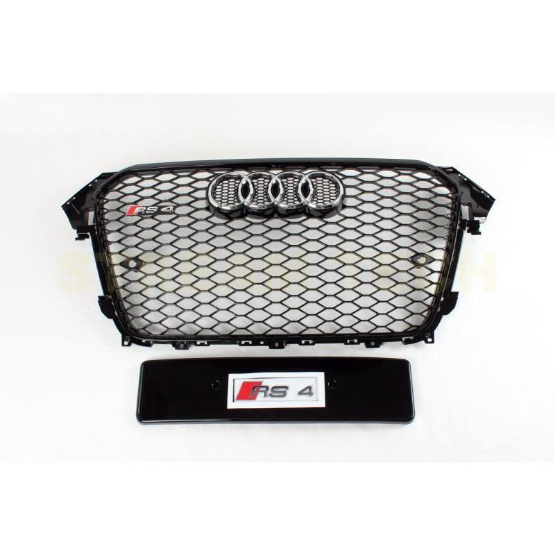 AUDI アウディ B8 8K A4 S4 後期用 RSタイプ ハニカムグリル