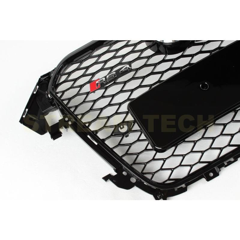 AUDI アウディ B8 8K A4 S4 後期用 RSタイプ ハニカムグリル オール