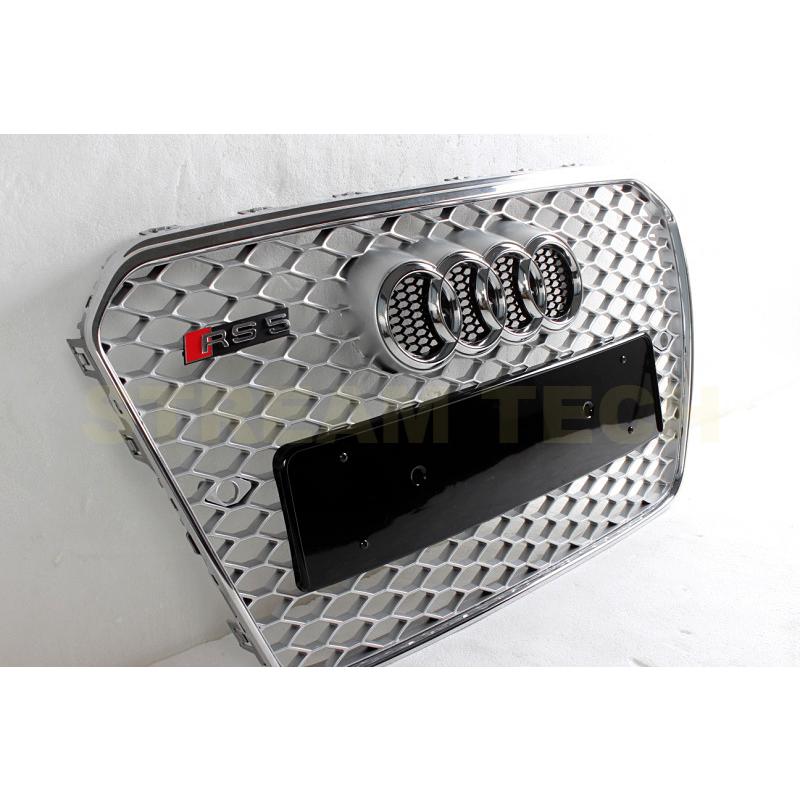 AUDI アウディ B8 8T A5 S5 後期用 RSタイプ ハニカムグリル オール