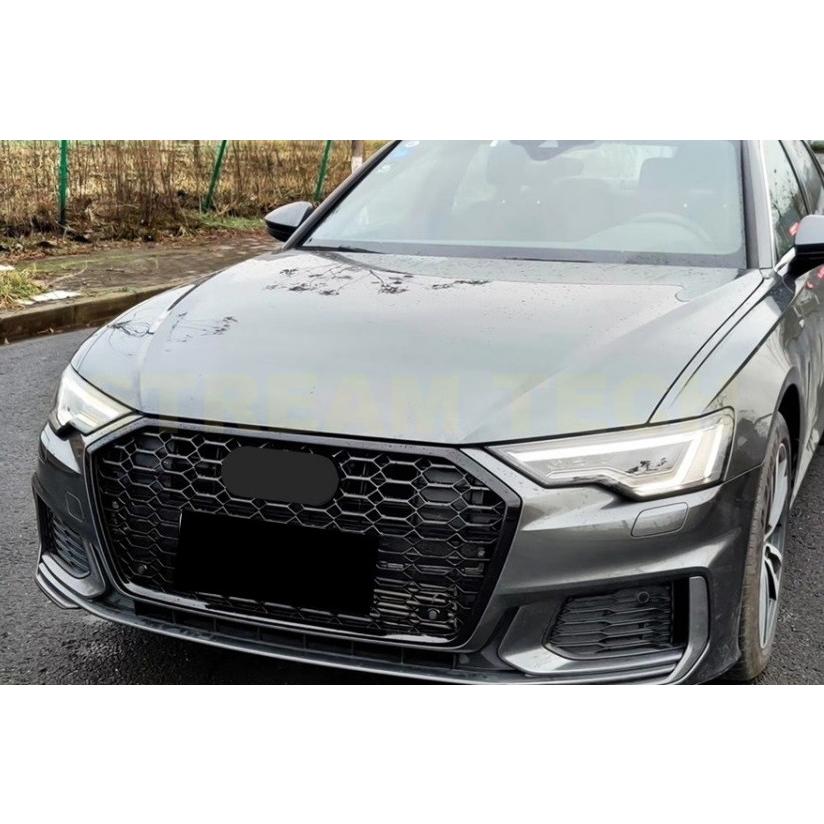 AUDI アウディ C8 F2 A6 S6用 RSタイプ ハニカムグリル 2種類有
