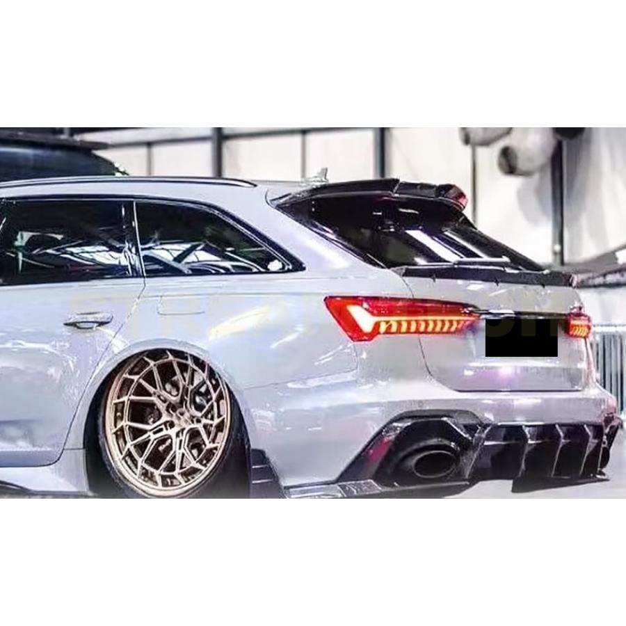 AUDI アウディ C8 RS6 アバント用 DTMタイプ ドライカーボン
