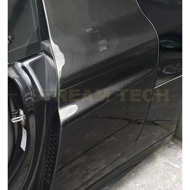 AUDI アウディ R8 2007〜2016年用 純正タイプ カーボン サイドパネル サイドプレート サイドガーニッシュ カーボンパネル 綾織カーボン クーペ スパイダー |  | 03