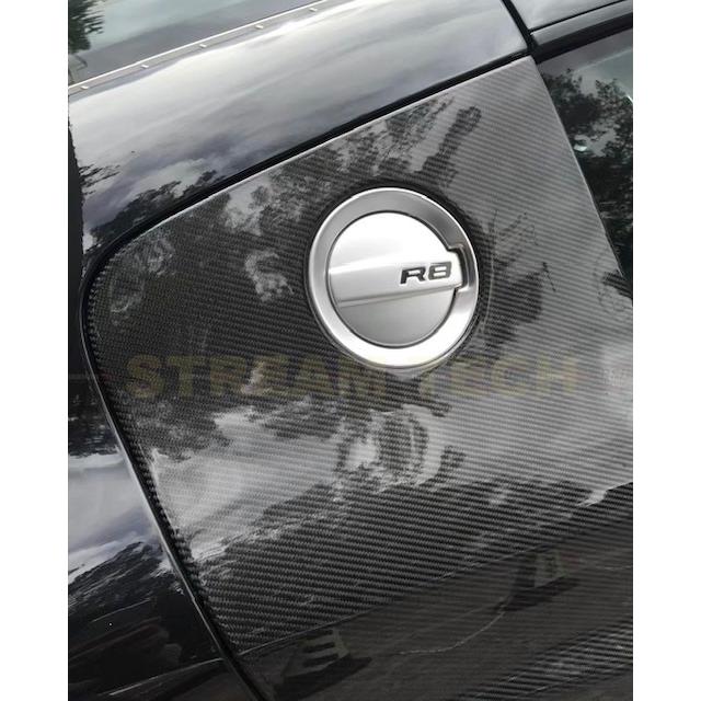 AUDI アウディ R8 2007〜2016年用 純正タイプ カーボン サイドパネル サイドプレート サイドガーニッシュ カーボンパネル 綾織カーボン クーペ スパイダー |  | 05