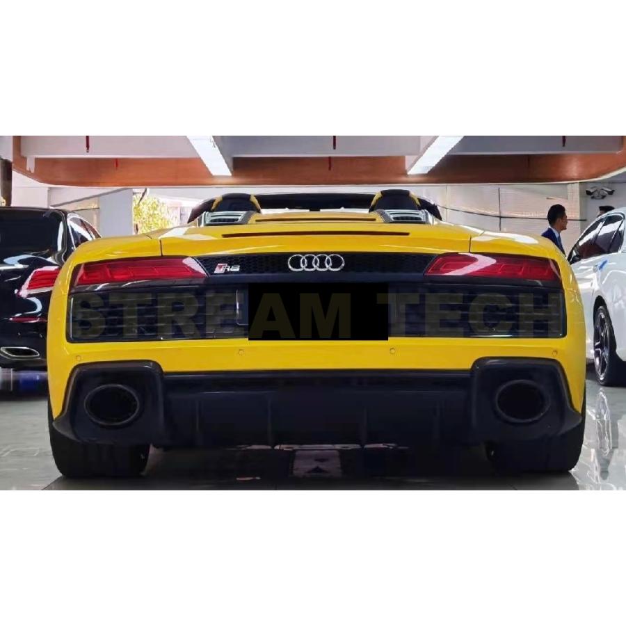 AUDI アウディ 4S R8用 中期改 20年後期タイプ フロントバンパー リア  