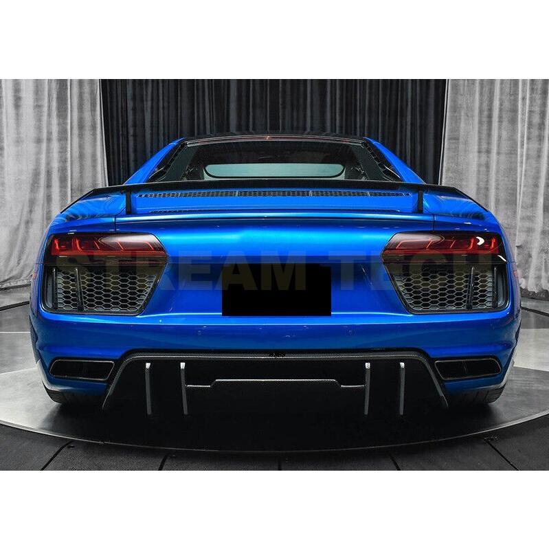 AUDI アウディ 4S R8 前期用 VRSタイプ ドライカーボン リア