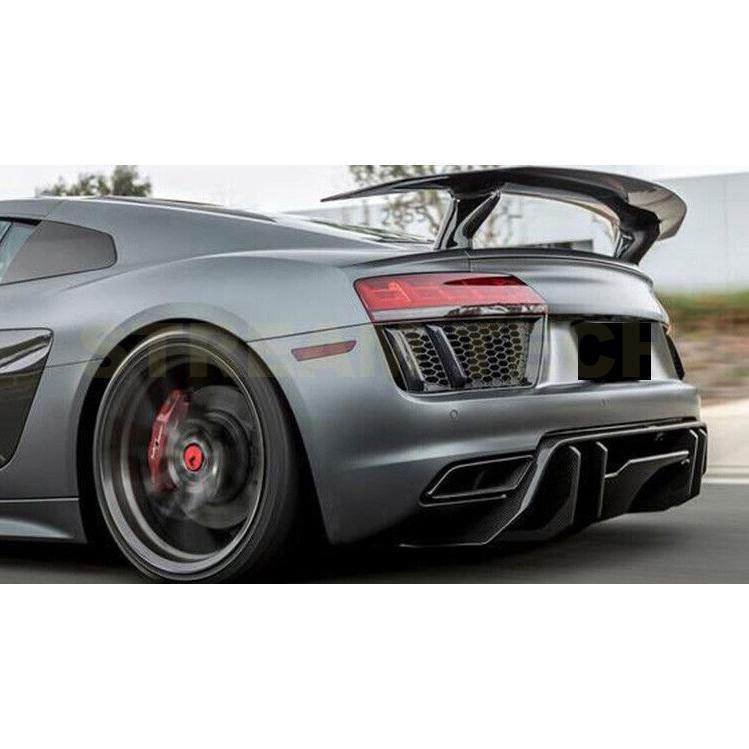 AUDI アウディ 4S R8 前期用 VRSタイプ ドライカーボン リア