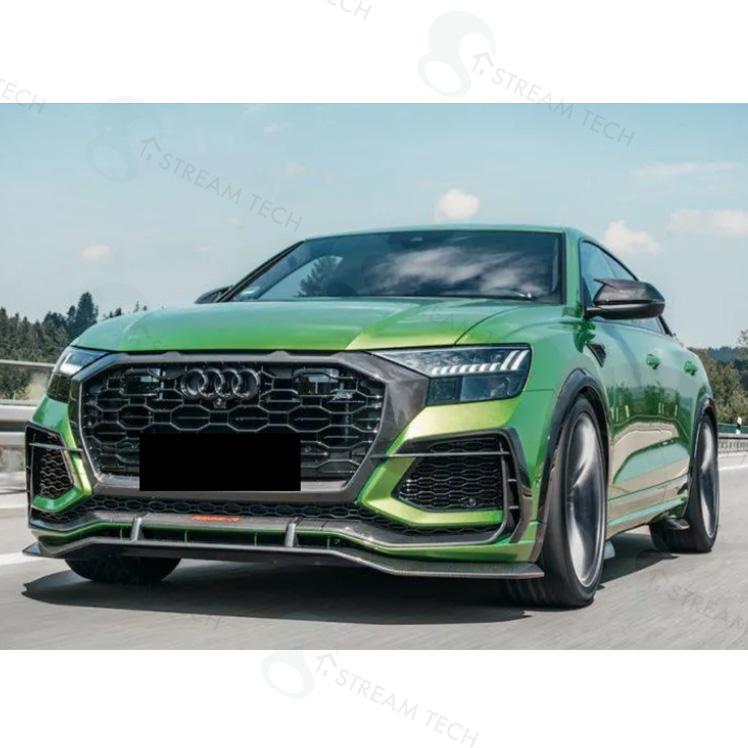 ドライカーボン◇アウディ 2019y~ RSQ8 SQ8 Q8用 アブト仕様 アロー