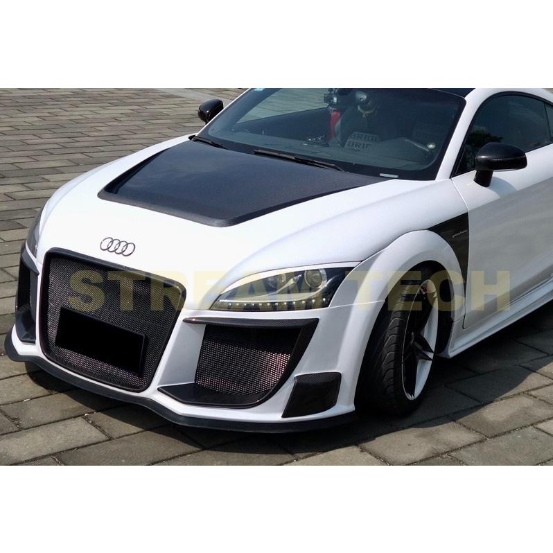 ★最終価格★ AUDI アウディ 8J TT TTS TT-RS用 ブラックセイルズ R8タイプ カーボン サイドパネル 左右セット サイドガーニッシュ サイドブレード 綾織 BLACK SAILS Audi 【UO1216320816】(44070円)