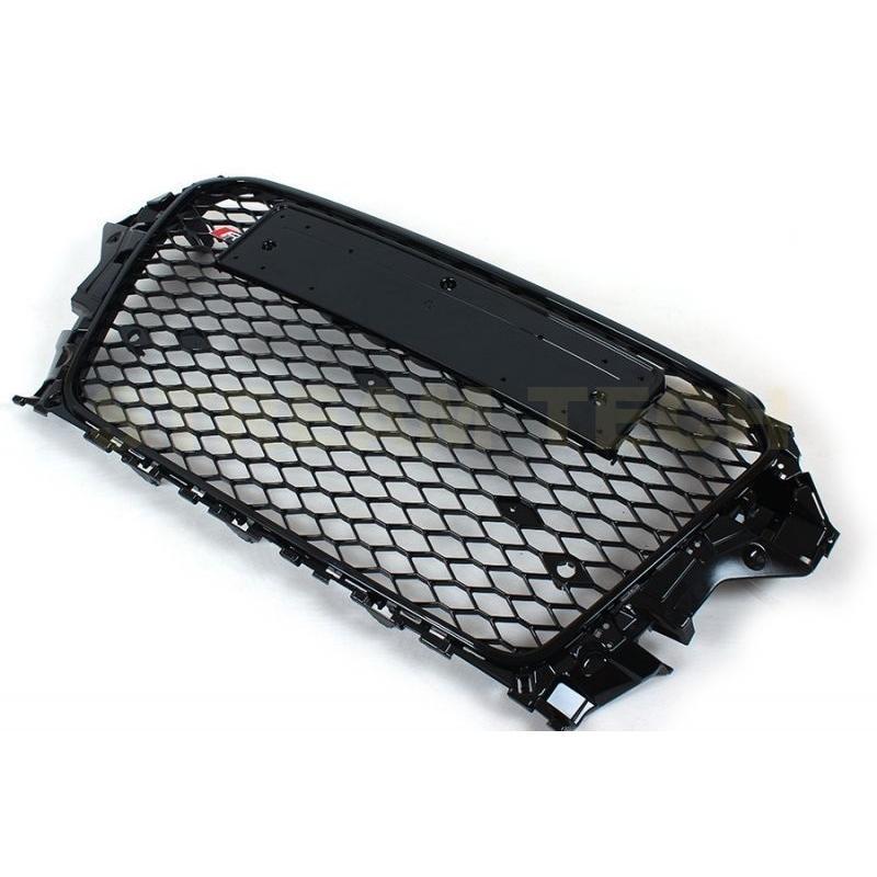 AUDI アウディ 8V A3 S3 前期用 RSタイプ ブラック ハニカムグリル