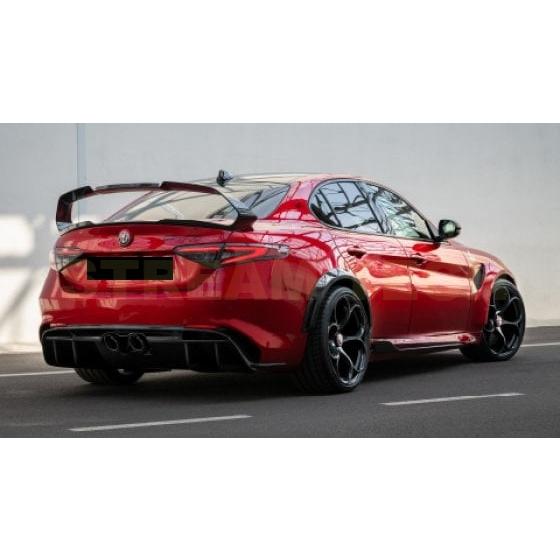 Alfa Romeo アルファロメオ ジュリア用 GTAmタイプ 2段式 GTウイング 2種類有 FRP カーボン リアウイング カーボンウイング リアスポイラー 綾織カーボン 人気 |  | 03