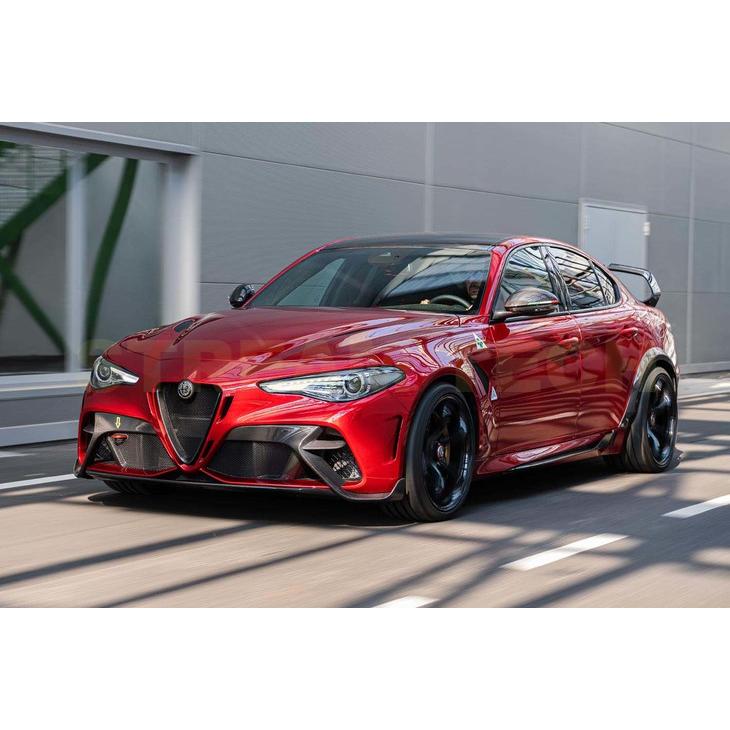 Alfa Romeo アルファロメオ ジュリア用 GTAmタイプ 2段式 GTウイング 2種類有 FRP カーボン リアウイング カーボンウイング リアスポイラー 綾織カーボン 人気 |  | 04
