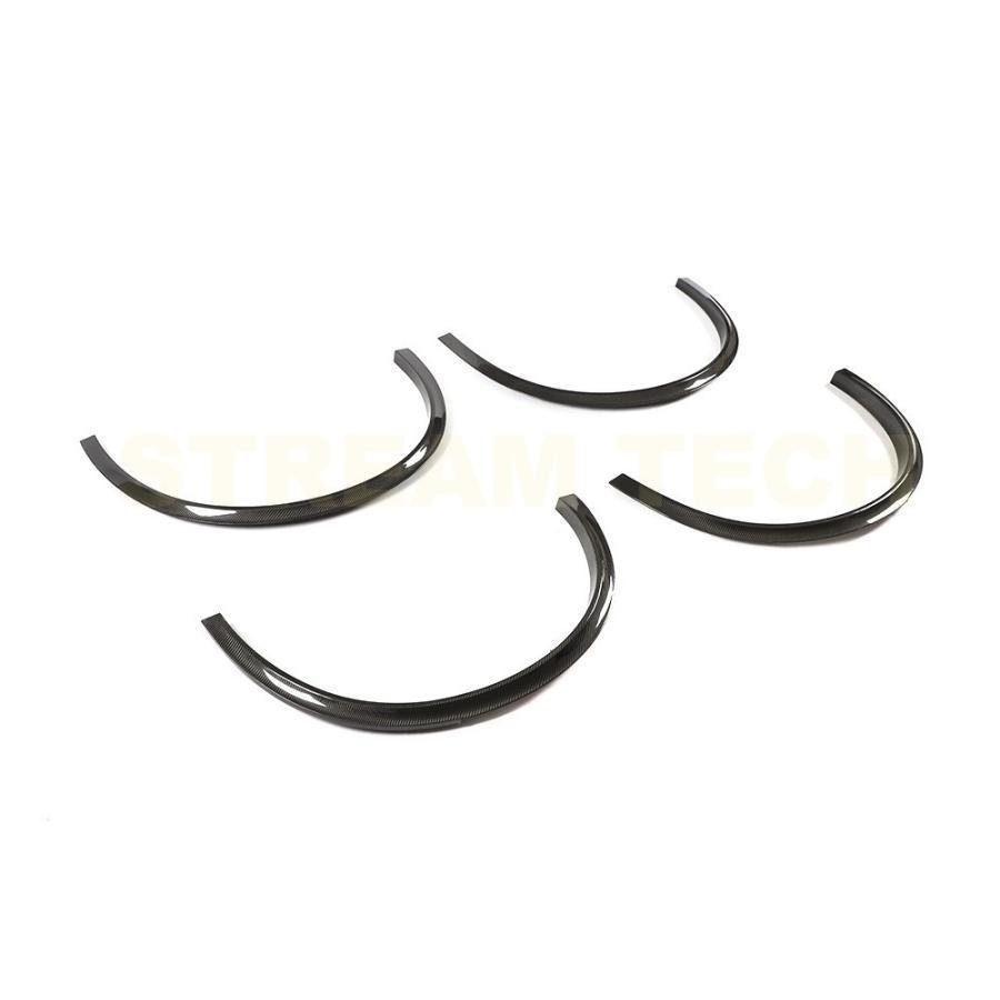 Alfa Romeo アルファロメオ ステルヴィオ用 カーボン ホイールアーチ 4