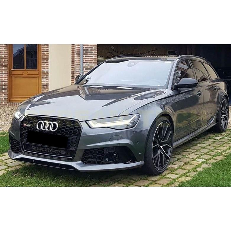 AUDI アウディ C7 4G A6 S6 後期用 RS6タイプ ハニカムグリル クワトロ