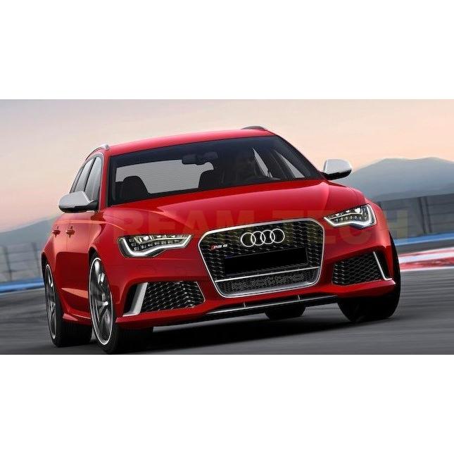 AUDI アウディ C7 4G A6 S6 前期用 RS6タイプ フロントバンパー PP