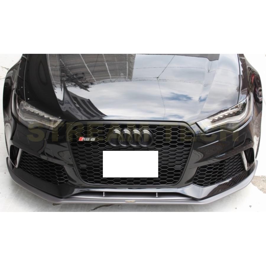 AUDI アウディ C7 4G A6 S6 前期用 RS6タイプ フロントバンパー PP