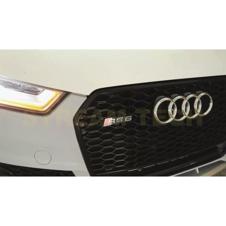 AUDI アウディ C7 4G A6 S6 後期用 RS6タイプ フロントバンパー PP