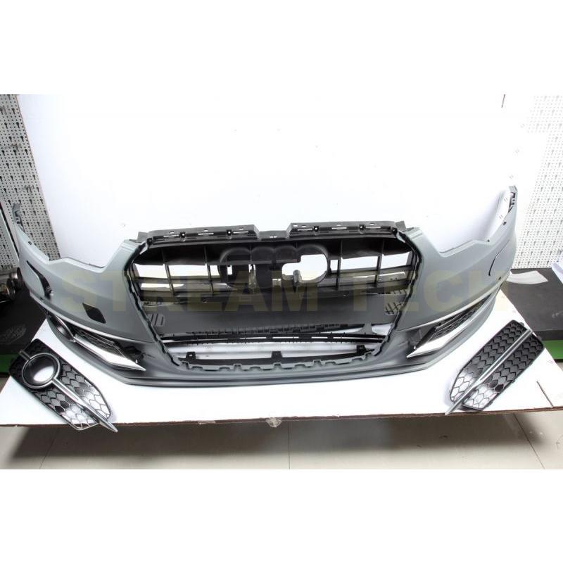 AUDI アウディ C7 4G A6 S6 後期用 S6ルック フロントバンパー PPウレタン製 バンパー フロントグリル エアロパーツ フロントエアロ ボディキット 人気商品 |  | 03