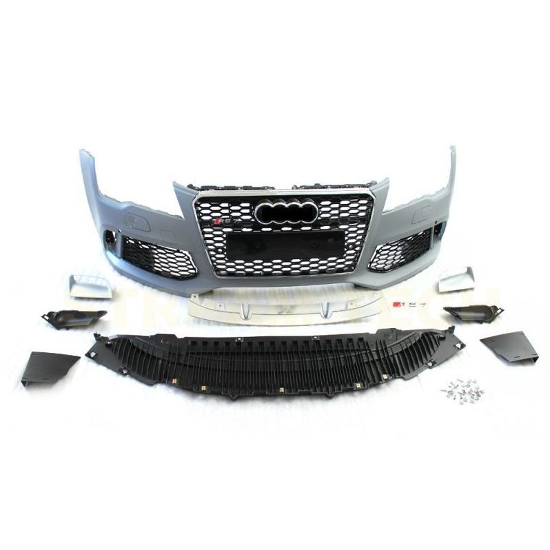 AUDI アウディ C7 4G A7 S7 RS7 スポーツバック 前期用 RSルック フロントバンパーセット PPウレタン製 バンパー エアロパーツ リップ フロントグリル 人気商品 |  | 01