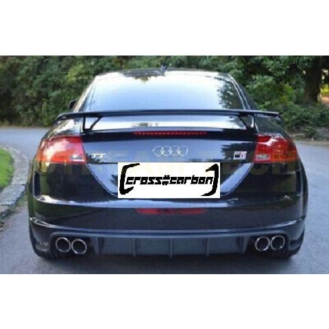 AUDI アウディ 8J TT TTS TTRS用 RSタイプ 二段式 カーボン リア AUDI アウディ 8J TT TTS TTRS用 RSタイプ 二段式 カーボン リア