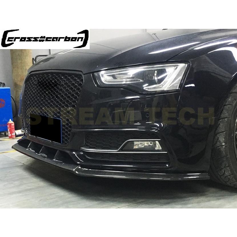 アウディ S5 フロントリップスポイラー 外装 エアロ バンパー
