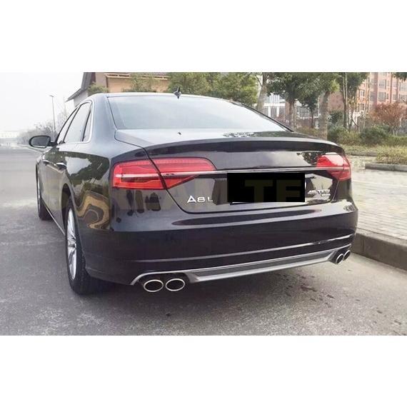 アウディA8　社外ステンレスマフラー AUDI アウディ A8 ベースセダン用 S8タイプ 4本出し