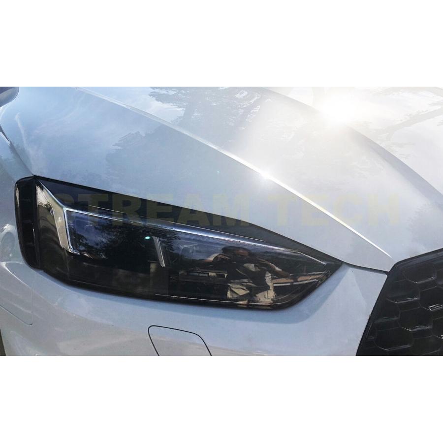 AUDI アウディ F5 A5 S5 RS5用 ドライカーボン アイライン ヘッド