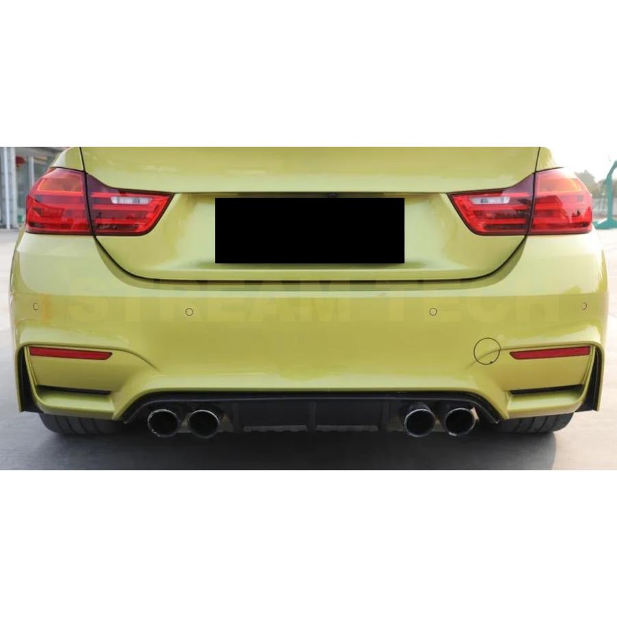 BMW F80 M3 F82 F83 M4用 Mパフォーマンスタイプ カーボン リアディフューザー リアアンダースポイラー リアリップ バンパーリップ 綾織 Mシリーズ 人気商品 |  | 10