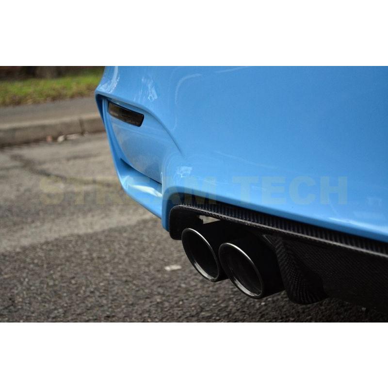 BMW F80 M3 F82 F83 M4用 Mパフォーマンスタイプ カーボン リアディフューザー リアアンダースポイラー リアリップ バンパーリップ 綾織 Mシリーズ 人気商品 |  | 01