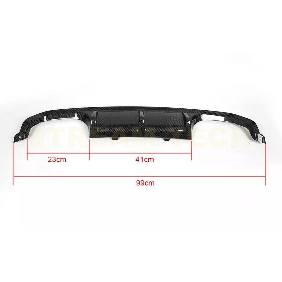 BMW F80 M3 F82 F83 M4用 Mパフォーマンスタイプ カーボン リアディフューザー リアアンダースポイラー リアリップ バンパーリップ 綾織 Mシリーズ 人気商品 |  | 09