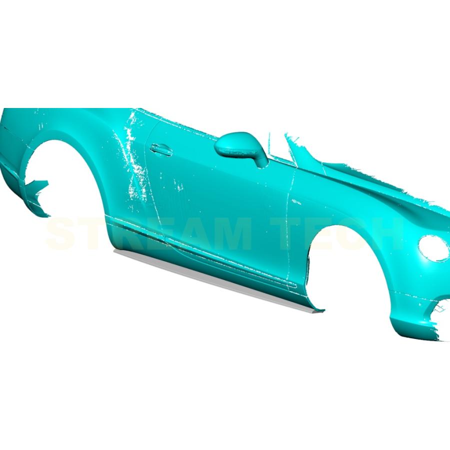 BENTLEY ベントレー コンチネンタル GT用 カーボン サイドスカート