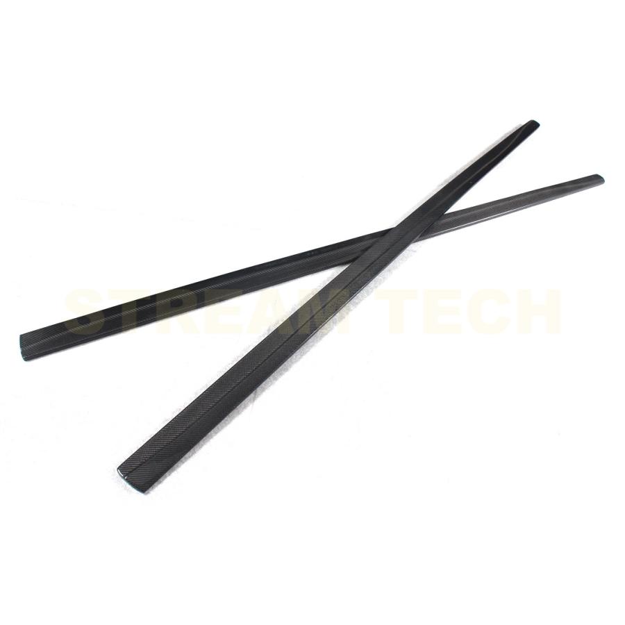 BMW F32 F33 F36 4シリーズ Mスポーツ用 パフォーマンスタイプ カーボン サイドスカート サイドスポイラー アンダースカート サイドステップ 綾織カーボン 人気 |  | 02