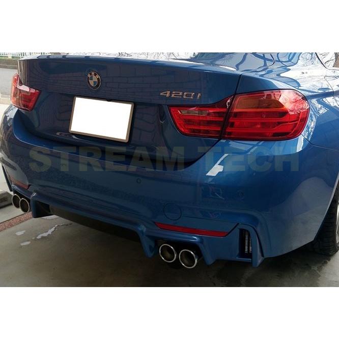 BMW F32 F33 F36 4シリーズ Mスポーツ用 ECCタイプ カーボン リアディフューザー リアアンダースポイラー リアリップ バンパーリップ カーボンリップ 綾織 人気 |  | 06