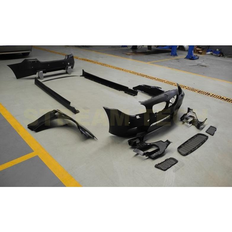 BMW F10 5シリーズ用 M5ルック フルエアロセット フルエアロパーツ ボディキット バンパー サイドステップ フェンダー リアスポイラー エアロパーツ 人気商品 |  | 08