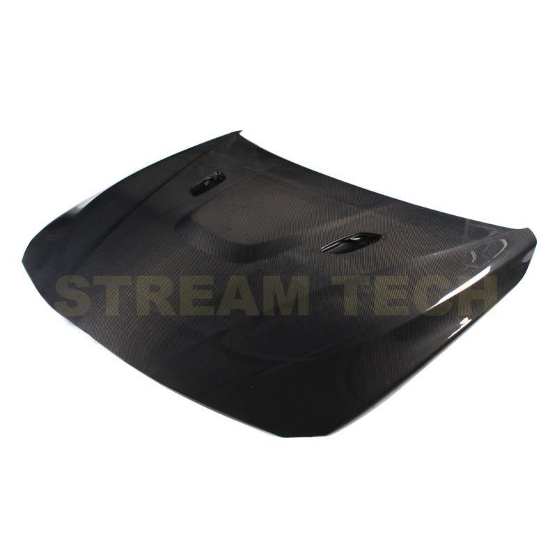 BMW F30 F31 3シリーズ用 M3タイプ ダクト付き カーボン ボンネット エンジンフード カーボンフード セダン ツーリング 綾織カーボン 人気商品 |  | 02