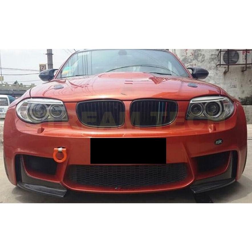 BMW E82 1M クーペ用 カーボン フロントスプリッター バンパースプリッター フロントカナード フロントリップ リップスポイラー 綾織カーボン 1シリーズ 人気 |  | 11