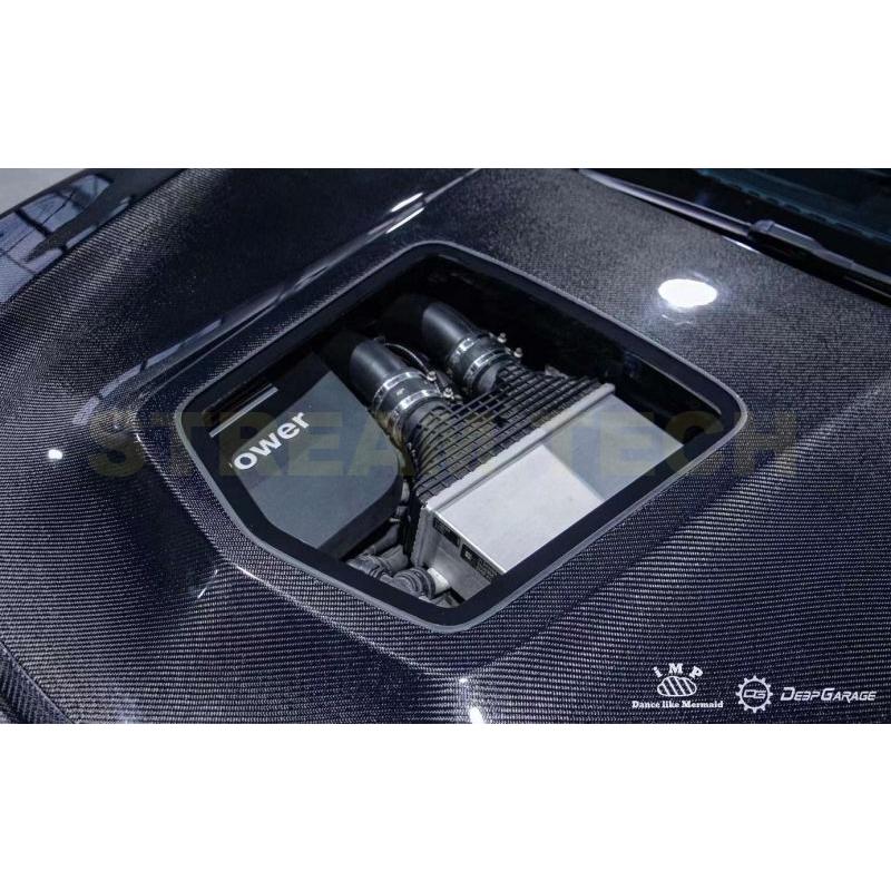 BMW F80 M3 F82 F83 M4用 天窓 ダクト付き カーボン ボンネット