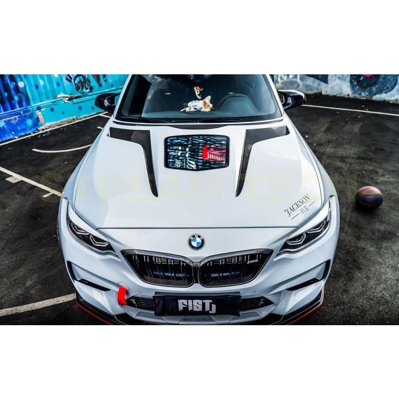 BMW F87 M2用 天窓 ダクト付き カーボン ボンネット エンジンフード カーボンフード トランスパレントボンネット 綾織カーボン Mシリーズ コンペティション 人気 |  | 09