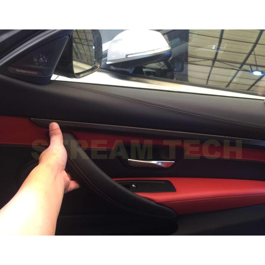  M4 F82 純正ドアトリム BMW F82 F83 M4 F32 F33 4シリーズ用 リアルカーボン ドアトリム 4点