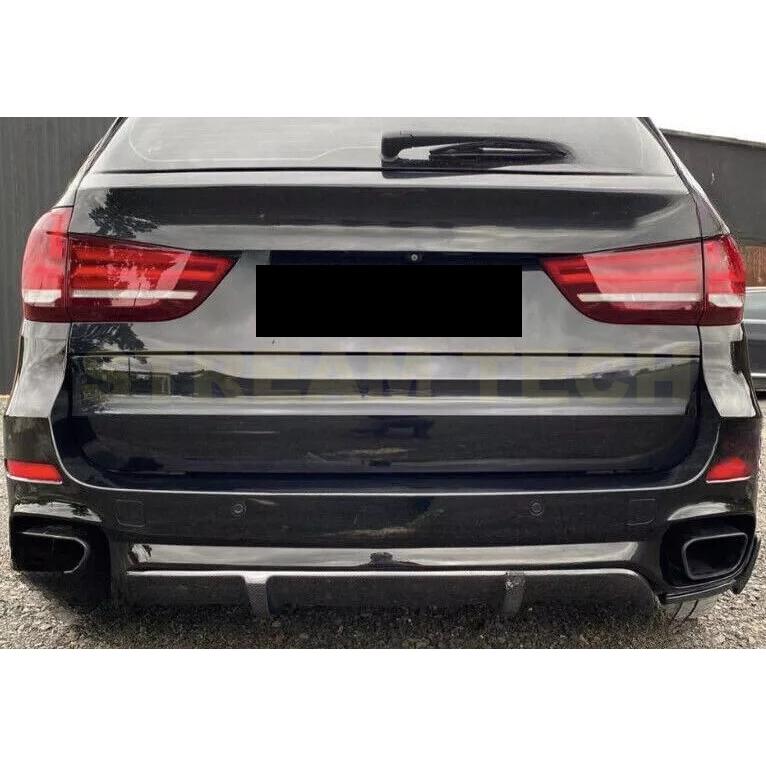 BMW F15 X5 Mスポーツ用 パフォーマンスタイプ カーボン リアスプリッター バンパースプリッター カーボンスプリッター 綾織カーボン Xシリーズ 人気商品 |  | 08