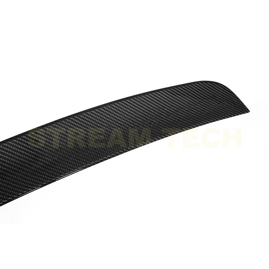 BMW F15 X5 Mスポーツ用 パフォーマンスタイプ カーボン ルーフスポイラー リアルーフ ルーフウイング リアスポイラー トランクスポイラー チンスポイラー 綾織 |  | 04