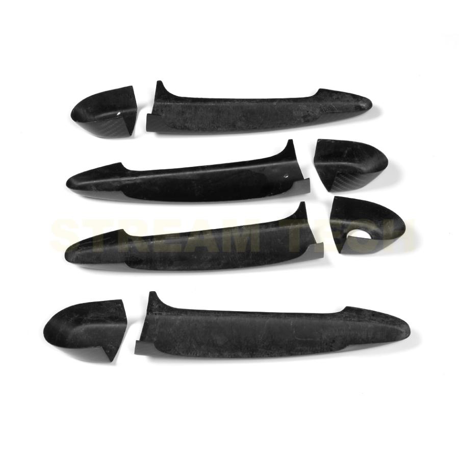 BMW 汎用 リアルカーボン ドアノブパネル 4点セット ドアノブカバー ドアハンドルカバー カーボンカバー ガーニッシュ Eシリーズ Fシリーズ 人気商品 |  | 06