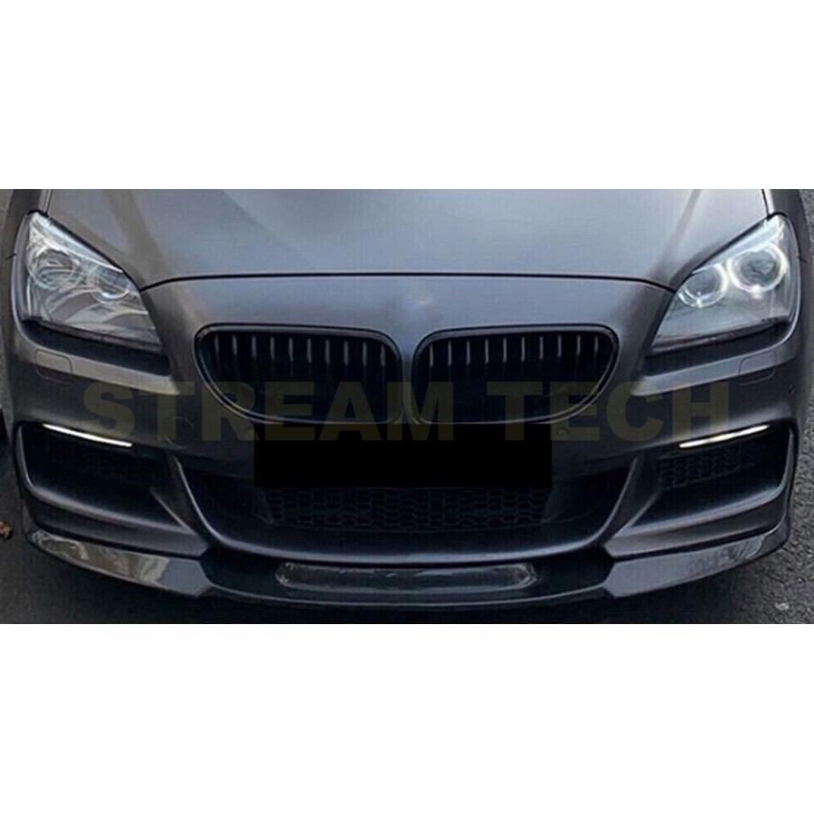 BMW F06 F12 F13 6シリーズ Mスポーツ用 VRタイプ カーボン フロントスポイラー フロントリップ リップスポイラー アンダーリップ バンパーリップ 綾織 人気商品 |  | 12