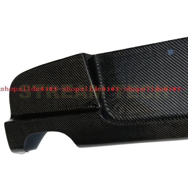 BMW E87 1シリーズ ハッチバック Mスポーツ用 カーボン リアディフューザー 片方出し リアアンダースポイラー リアリップ バンパーリップ 綾織カーボン 120 130 |  | 01