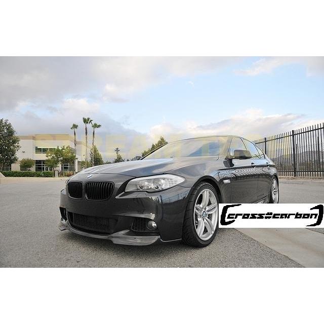 ラッピング ※ Sforza BMW 5シリーズ F10 カーボンfフロントスポイラー