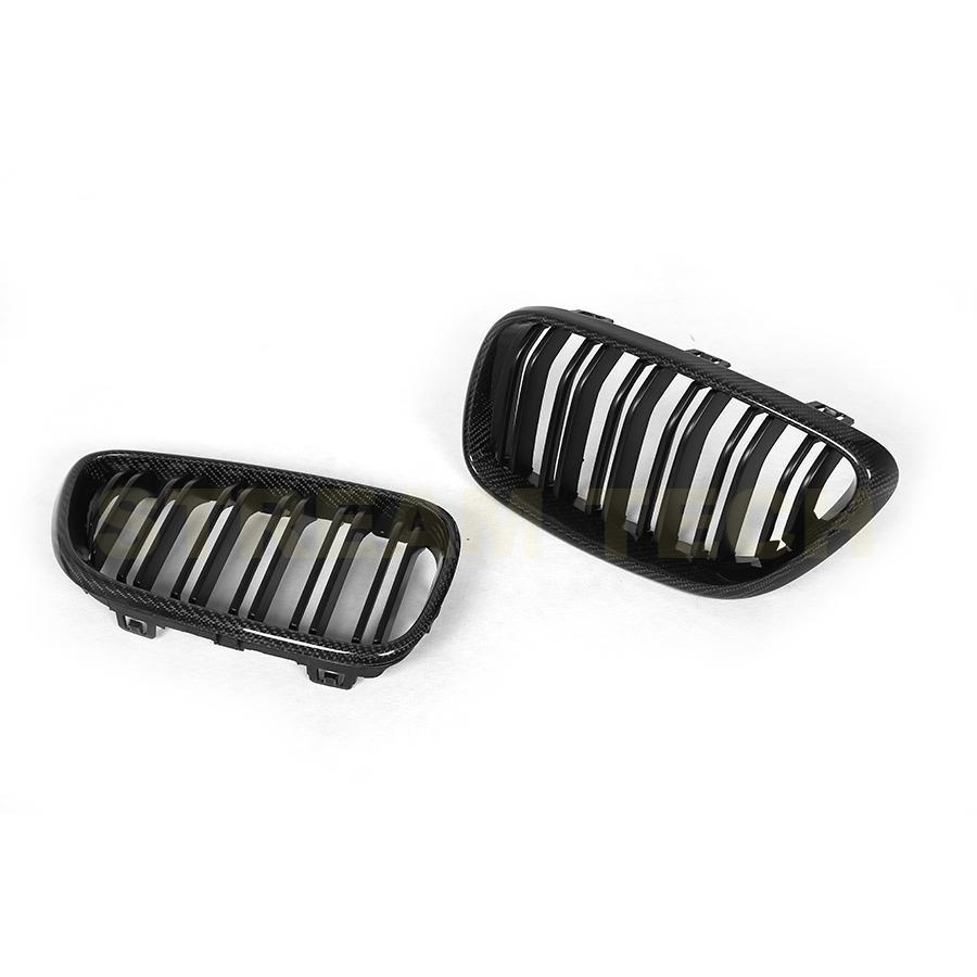 BMW F22 F23 2シリーズ用 Mタイプ リアルカーボン キドニーグリル センターグリル フロントグリル ラジエターグリル バンパーグリル 綾織 F87 M2 人気商品 |  | 03