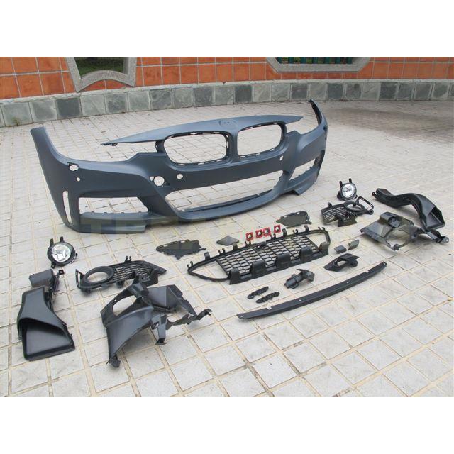 BMW F30 F31 3シリーズ用 Mスポーツルック フロントバンパーセット PPウレタン製 エアロパーツ Mテクニック セダン ツーリング 320 323 325 328 335 340 人気 | 